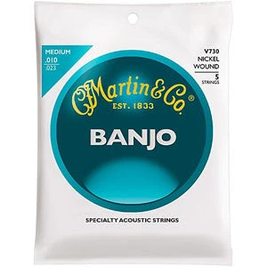 Bluegrass Strings Martin Vega Nickel Medium 10-23 Banjo Strings 3 Bluegrass Strings Martin Vega Nickel Medium 10-23 Banjo Strings
