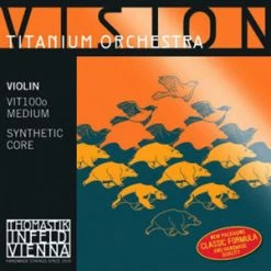 Thomastik-Infeld Violin, Vision Titanium Solo Medium 4/4 Set Orchestral Strings