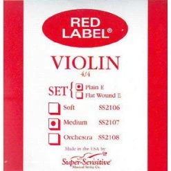 Super Sensitive Violin, Red Label 4/4 Set