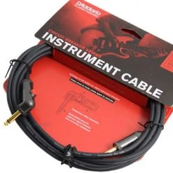 D'Addario Silent Cable, Right Angle Plug, 10' Cables