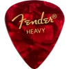 Fender 351 Heavy Celluloid Red Moto Pick Pack (12 Pack) 1 Fender 351 Heavy Celluloid Red Moto Pick Pack (12 Pack)