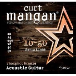 Curt Mangan 10-50 Phosphor Bronze Acoustic XL Set