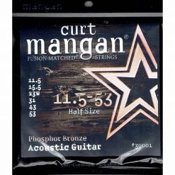 Acoustic Guitar Strings Curt Mangan Phosphor Bronze Acoustic Strings 11.5-53