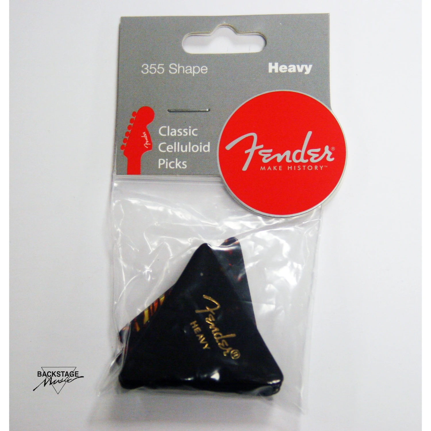 Fender "Triangle" Heavy 355 Style Picks (12/Pack) Guitar Picks By The Pack 3 Fender "Triangle" Heavy 355 Style Picks (12/Pack) Guitar Picks By The Pack