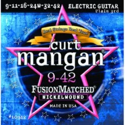 Curt Mangan Nickel Wound Electric Guitar Strings 9-42