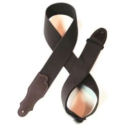 Franklin Straps Franklin Strap, 2" Cotton, Chocolate, Chocolate Ends