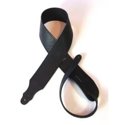 Franklin Straps Franklin Strap, 2.5" Pure Glove Leather, Black