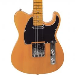 Tagima TW-55 Electric Guitar, Butterscotch Blond. Black Pickguard