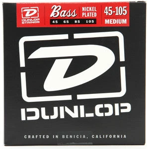 Dunlop 45-105 Nickel Wound Bass Strings 3 Dunlop 45-105 Nickel Wound Bass Strings