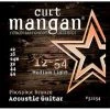 Curt Mangan Phosphor Bronze Medium Light Acoustic Strings 12-54
