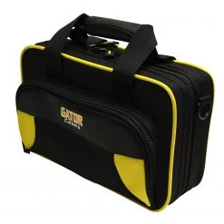 Gator Cases Gator Clarinet Yellow/Black Semi-Hard Case Band Instrument Cases