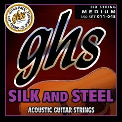 GHS Silk And Steel, Medium Acoustic Strings 11-48