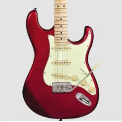 Tagima T-635 Solid Body S-Style Guitar, Metallic Red