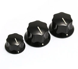 All-Parts Jazz Bass Knobs (Pack Of 3) 3 All-Parts Jazz Bass Knobs (Pack Of 3)