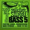 Ernie Ball Regular Slinky Electric 5 String Bass Strings 45-130 Electric Guitar Strings