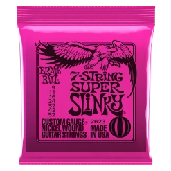 7-String Sets Ernie Ball 7-String Super Slinky 9-52