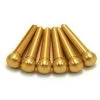 All-Parts Bridge Pins, (6) Brass Saddles/Bridges/Pins/Nuts 1 All-Parts Bridge Pins, (6) Brass Saddles/Bridges/Pins/Nuts