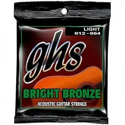 Acoustic Guitar Strings GHS Bright Bronze Light Acoustic Strings 12-54