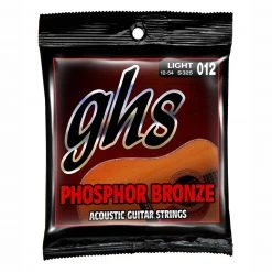 GHS Phosphorus Bronze Light Acoustic Strings 12-54