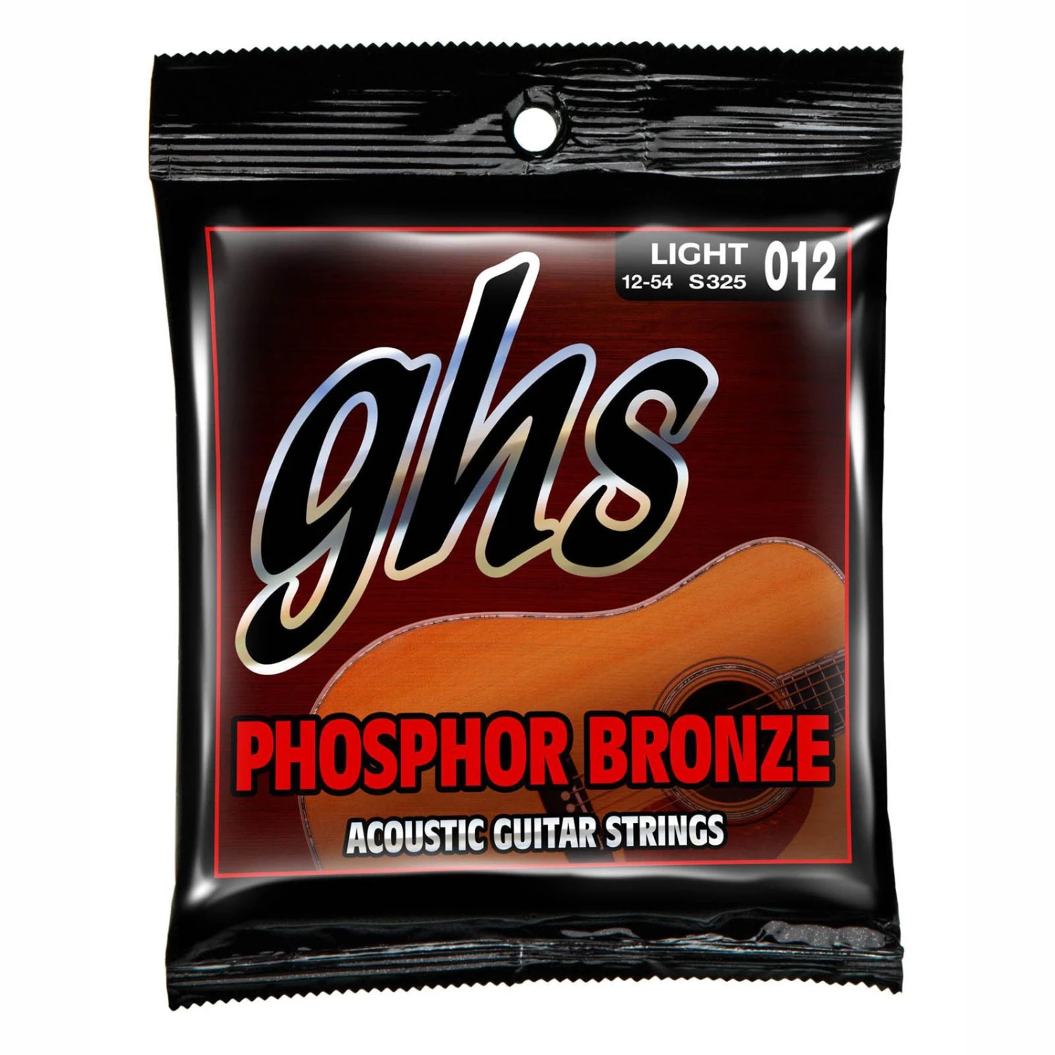GHS Phosphorus Bronze Light Acoustic Strings 12-54 3 GHS Phosphorus Bronze Light Acoustic Strings 12-54