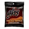 GHS Vintage Bronze Light Acoustic Guitar Strings 12-54 1 GHS Vintage Bronze Light Acoustic Guitar Strings 12-54