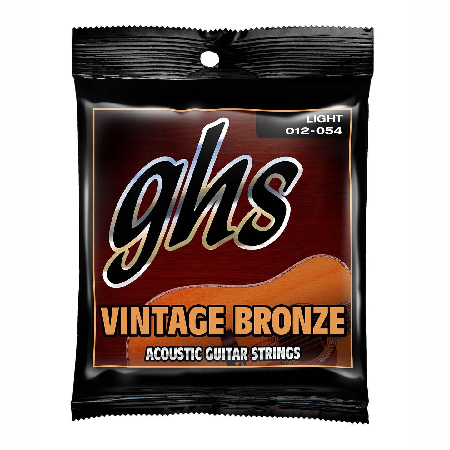 GHS Vinage Bronze Light Acoustic Strings 12-54 Acoustic Guitar Strings 3 GHS Vinage Bronze Light Acoustic Strings 12-54 Acoustic Guitar Strings