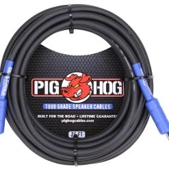 Ace Pig Hog 25' 14 Gauge Speaker Cable, 1/4" Ends, Lifetime Warranty Cables