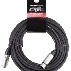 Ace Cables Strukture 50' XLR Microphone Cable, Lifetime Warranty