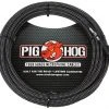 Ace Pig Hog 10' Black/White Woven Microphone Cable, XLR Ends, Lifetime Warranty Cables 2 Ace Pig Hog 10' Black/White Woven Microphone Cable, XLR Ends, Lifetime Warranty Cables