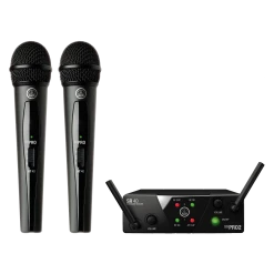 AKG Handheld Dual Wireless Microphones, Channels A/C