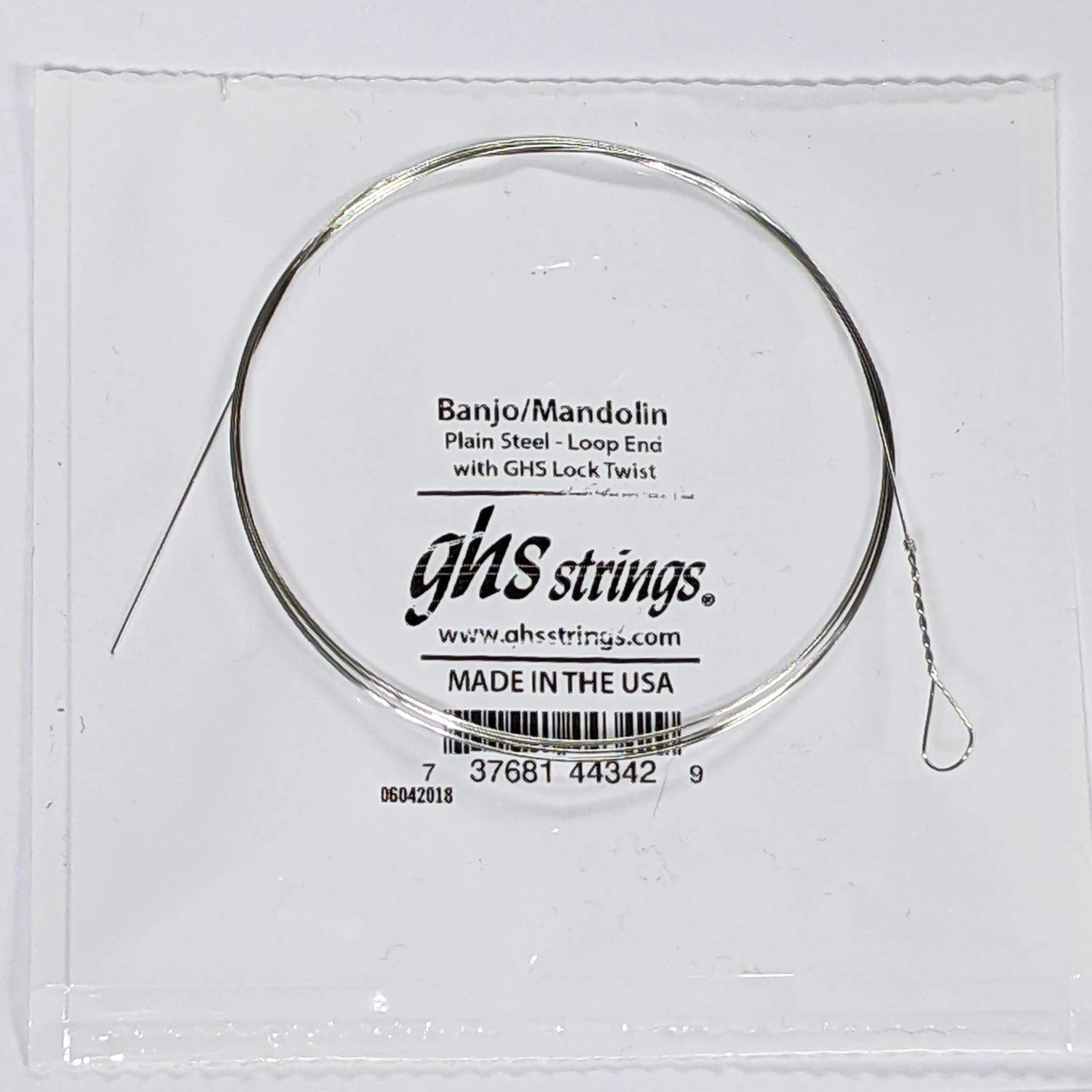Banjo / Mandolin Plain Strings GHS LM12 Mandolin Plain Single String Loop 3 Banjo / Mandolin Plain Strings GHS LM12 Mandolin Plain Single String Loop